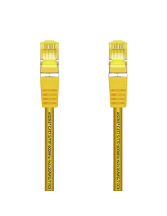 AISENS Cable De Red Latiguillo RJ45 LSZH Cat.7 600 MHz S FTP PIMF AWG26, Amarillo, 0.5 m 2