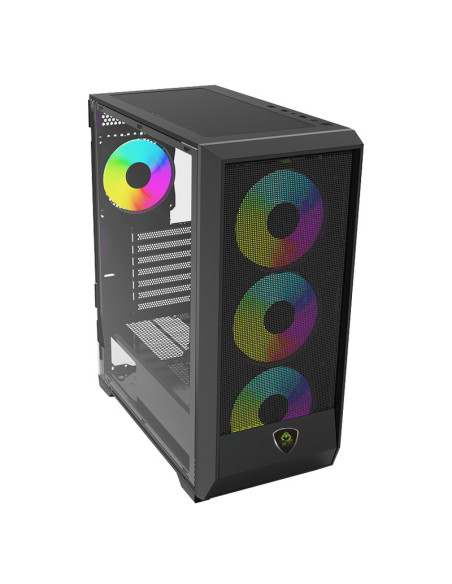 KeepOut XC-501 MESH carcasa de ordenador Negro