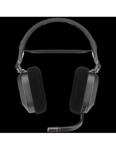 Corsair HS80 RGB Auriculares Inalámbrico Diadema Juego Negro
