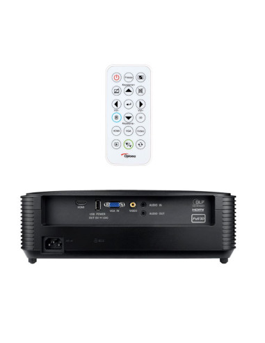 Optoma S336 Proyector de alcance estándar 4000 lúmenes ANSI DLP SVGA (800x600) 3D Negro