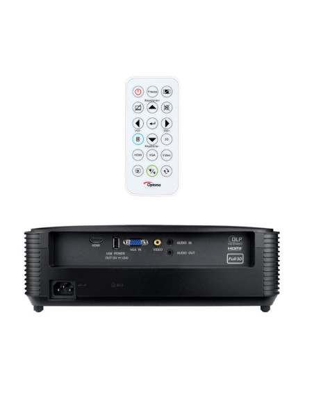 Optoma S336 Proyector de alcance estándar 4000 lúmenes ANSI DLP SVGA (800x600) 3D Negro
