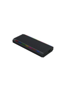 TooQ Shinobi Caja externa para unidad de estado sólido (SSD) Negro M.2 2