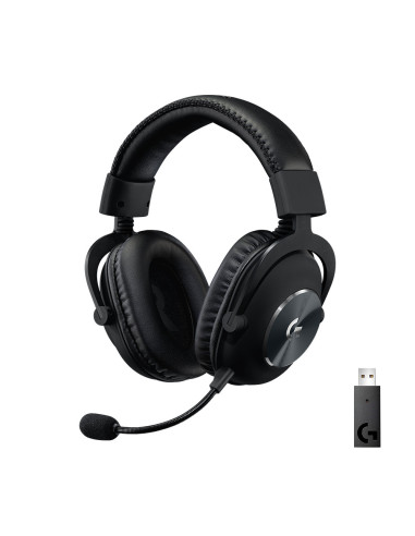 Logitech G 981-000907 auricular y casco Auriculares Inalámbrico Diadema Juego Negro