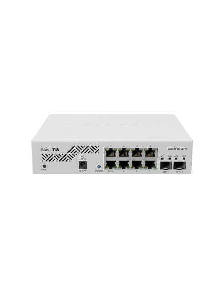 Mikrotik CSS610-8G-2S+IN switch Gigabit Ethernet (10 100 1000) Energía sobre Ethernet (PoE) Blanco