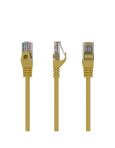 Gembird PP6U-0.25M Y cable de red Amarillo 0,25 m Cat6 U UTP (UTP)
