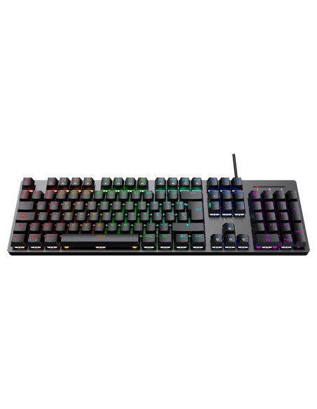 Hiditec GK400 ARGB teclado Juego USB Negro