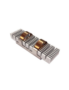 QNAP HS-M2SSD-02 sistema de refrigeración para ordenador Unidad de estado sólido Disipador térmico Radiador Verde