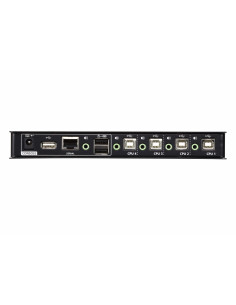 ATEN Switch KM USB de 4 puertos con Boundless Switching (cables incluidos) 2