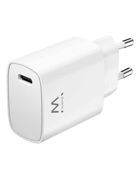 Ewent EW1320_R1 cargador de dispositivo móvil Universal Blanco Corriente alterna Carga rápida Interior