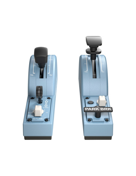 Thrustmaster TCA Quadrant Add-On Airbus Edition Negro, Azul Simulador de Vuelo PC