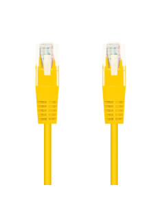 Nanocable Cable Red Latiguillo RJ45 CAT.6 UTP AWG24, Amarillo, 25 cm 2