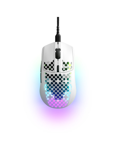 Steelseries Aerox 3 ratón Juego mano derecha USB Tipo C Óptico 8500 DPI
