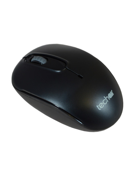 Techair Сlassic essential ratón Viajes Ambidextro RF inalámbrico 1600 DPI
