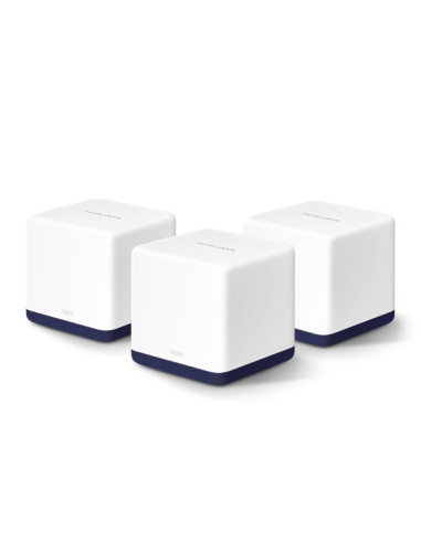 Mercusys Halo H50G (3-pack) Doble banda (2,4 GHz   5 GHz) Wi-Fi 5 (802.11ac) Blanco Interno