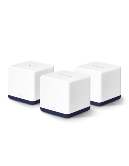 Mercusys Halo H50G (3-pack) Doble banda (2,4 GHz   5 GHz) Wi-Fi 5 (802.11ac) Blanco Interno