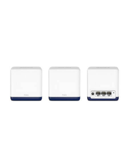 Mercusys Halo H50G (3-pack) Doble banda (2,4 GHz   5 GHz) Wi-Fi 5 (802.11ac) Blanco Interno