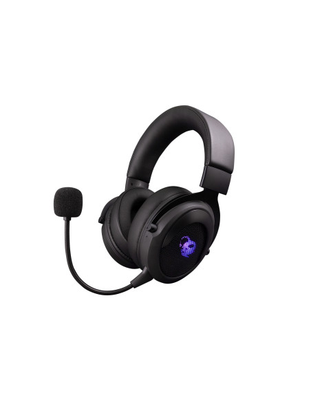 Deep Gaming RGB G01 PRO Auriculares Inalámbrico y alámbrico Diadema Juego USB Tipo C Negro