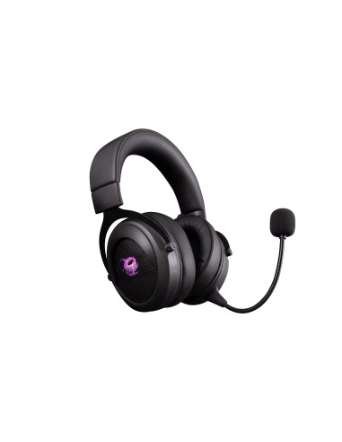 Deep Gaming RGB G01 PRO Auriculares Inalámbrico y alámbrico Diadema Juego USB Tipo C Negro
