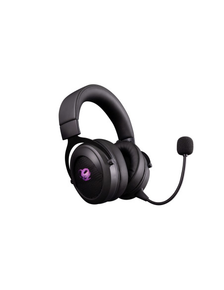 Deep Gaming RGB G01 PRO Auriculares Inalámbrico y alámbrico Diadema Juego USB Tipo C Negro