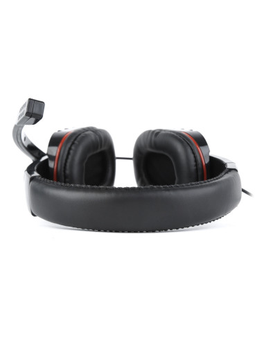 Gembird GHS-402 auricular y casco Auriculares Alámbrico Diadema Juego Negro