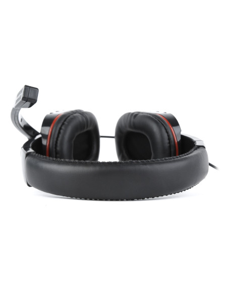 Gembird GHS-402 auricular y casco Auriculares Alámbrico Diadema Juego Negro