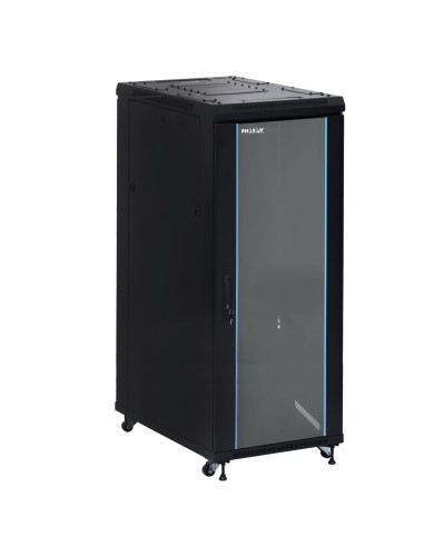 Phasak Armario Rack PRO 19" 37U 600 x 800 negro con ventilación - PHO 6837 (desmontado)