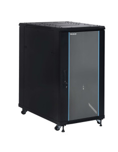 Phasak Armario Rack PRO 19" 27U 600 x 1000 negro con ventilación - PHO 6127 (desmontado)