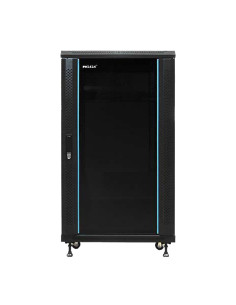 Phasak Armario Rack PRO 19" 16U 600 x 600 negro con ventilación - PHO 6618 (desmontado)