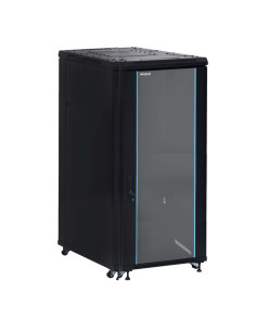 Phasak Armario Rack PRO 19" 37U 800 x 800 negro con ventilación - PHO 8837(desmontado)