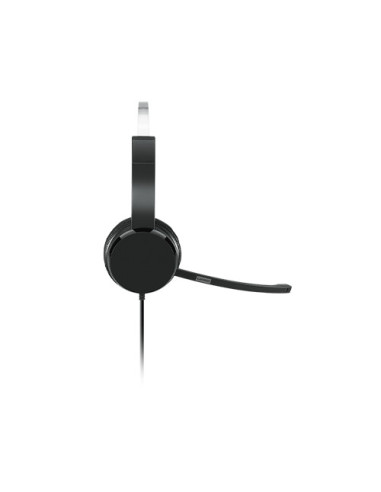 Lenovo 100 Mono Auriculares Alámbrico Diadema Oficina Centro de llamadas USB tipo A Negro