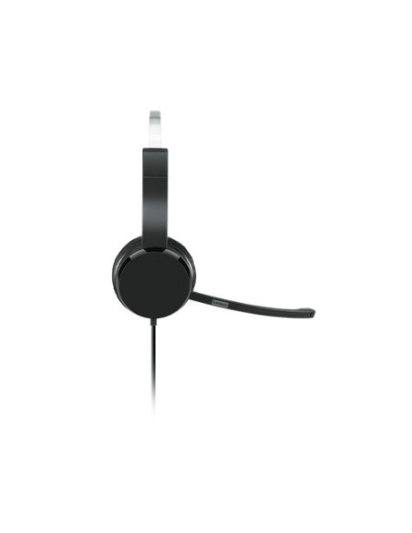 Lenovo 100 Mono Auriculares Alámbrico Diadema Oficina Centro de llamadas USB tipo A Negro