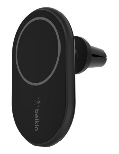 Belkin WIC004BTBK cargador de dispositivo móvil Smartphone Negro USB Cargador inalámbrico Auto 2