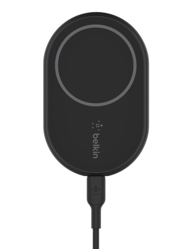 Belkin WIC004BTBK cargador de dispositivo móvil Smartphone Negro USB Cargador inalámbrico Auto