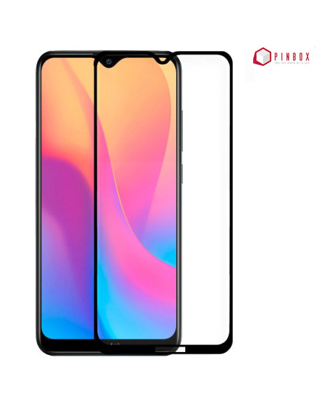 PINBOX Xiaomi Redmi 8   8A Protector de Pantalla Completa Vidrio Templado