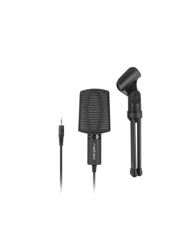 NATEC ASP Negro Micrófono para ordenador portátil