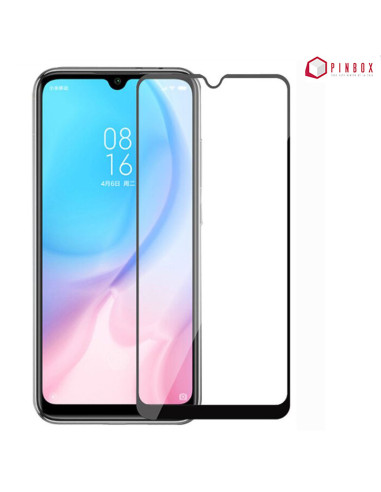 PINBOX Xiaomi Redmi Note 8 Protector de Pantalla Completa Vidrio Templado