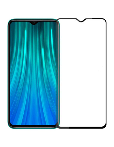 PINBOX Xiaomi Redmi Note 8 Protector de Pantalla Completa Vidrio Templado