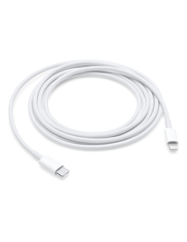 Apple MQGH2ZM A cable de conector Lightning 2 m Blanco