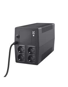 Trust Paxxon sistema de alimentación ininterrumpida (UPS) 1 kVA 600 W 4 salidas AC 2