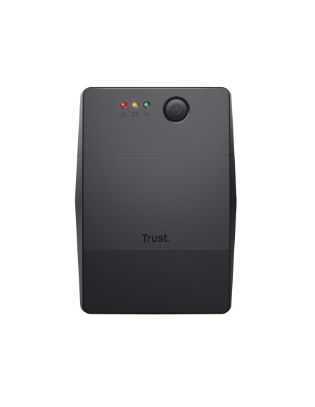 Trust Paxxon sistema de alimentación ininterrumpida (UPS) 1 kVA 600 W 4 salidas AC