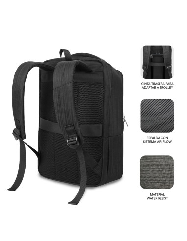 SUBBLIM Mochila de negocios Business V2 AP Backpack 16" Negro