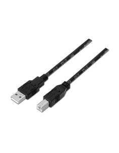 AISENS A101-0006 cable USB USB 2.0 1,8 m USB A USB B Negro