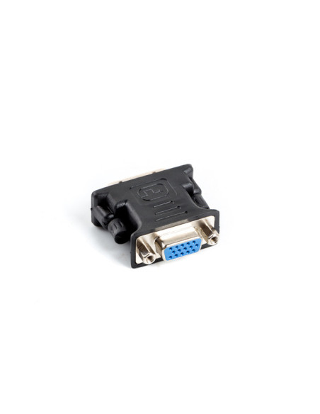 Lanberg AD-0012-BK cambiador de género para cable DVI-I VGA (D-Sub) Negro