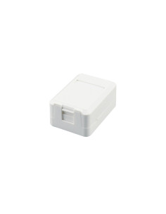 Equip 12512107201 caja de tomacorriente RJ-45 Blanco