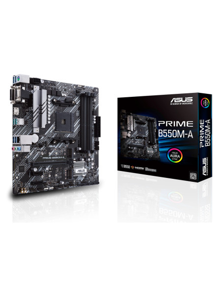 ASUS PRIME B550M-A AMD B550 Zócalo AM4 micro ATX