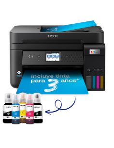 Epson EcoTank Impresora multifunción ET-4850 A4 con depósito de tinta, conexión Wi-Fi