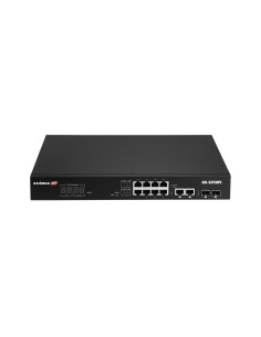 Edimax GS-5210PL switch Gestionado Gigabit Ethernet (10 100 1000) Negro 2