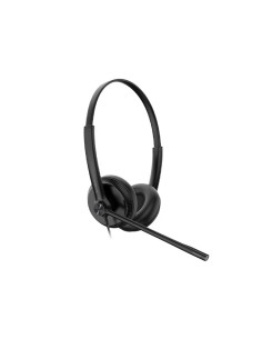 Yealink YHS34 Auriculares Alámbrico Diadema Llamadas Música Negro