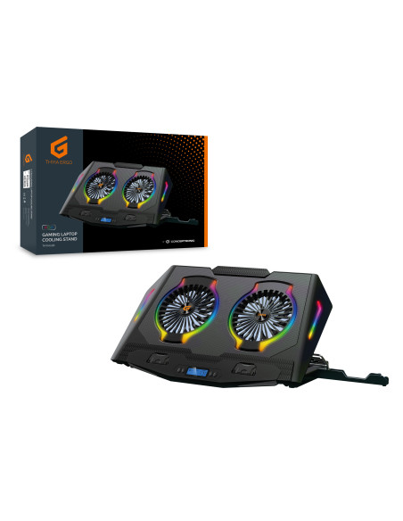 Conceptronic THYIA02B almohadilla fría 43,2 cm (17") Negro