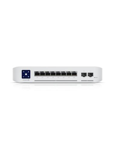 Ubiquiti UniFi Enterprise 8 PoE Gestionado L3 2.5G Ethernet (100 1000 2500) Energía sobre Ethernet (PoE) Acero inoxidable